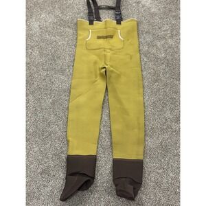 Hodgman Lakestream Chest Waders Bootfoot Fishing Mens‎ XL Green Neoprene Long